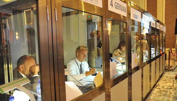 12月20日 德語，法語，西班牙語同傳翻譯